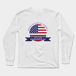 4th of july independence Long Sleeve T-Shirt